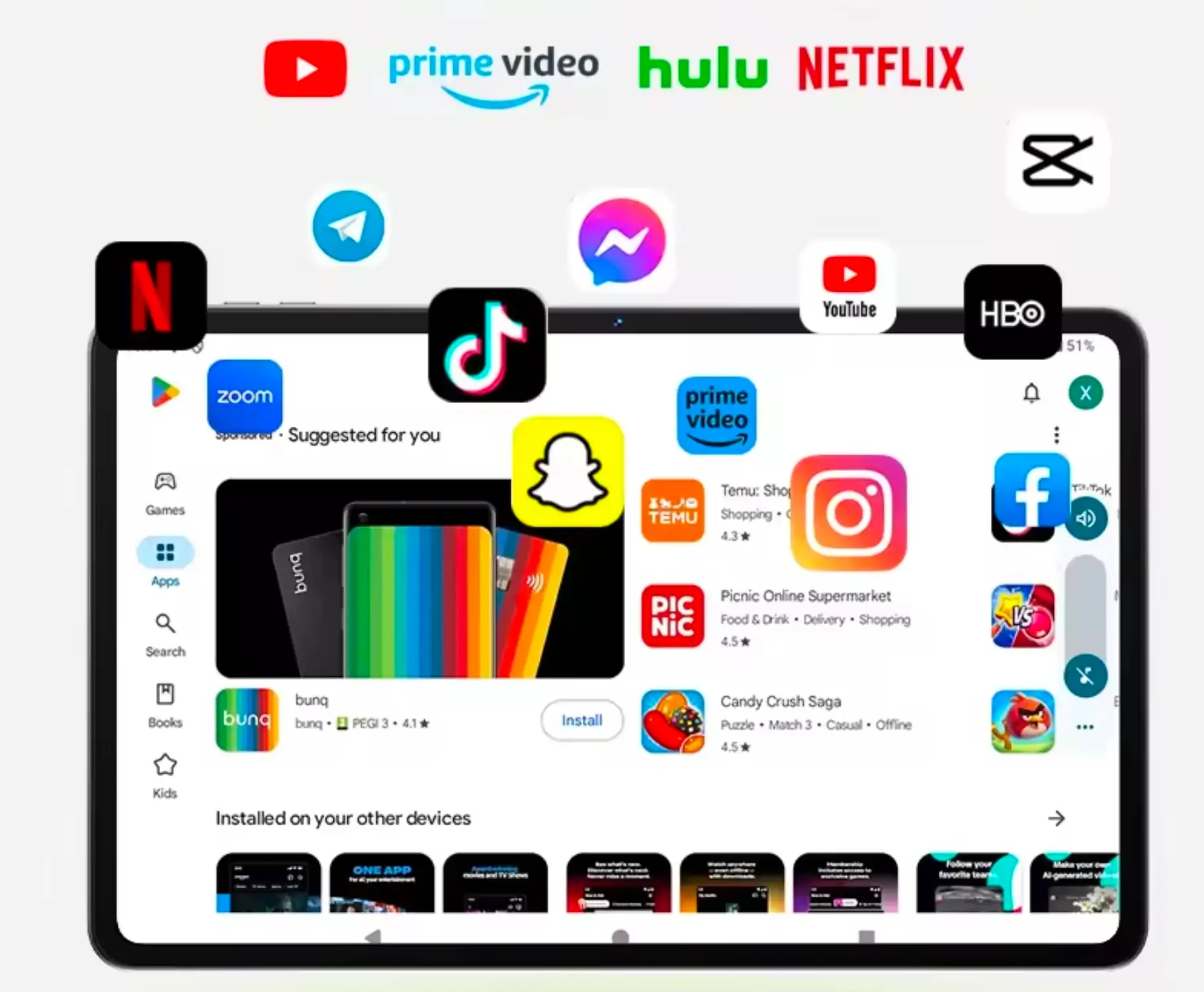 SVITOO tablet-apps